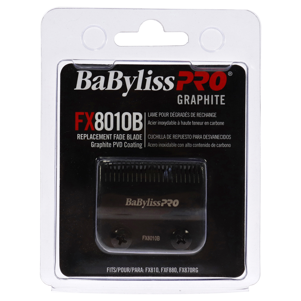 Graphite Replacement Fade Blade - FX8010B by BaBylissPRO for Men 1 Pc Blade